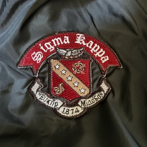 SOLD Charles River Rainjacket Sigma Kappa sorority - Picture 3 of 4